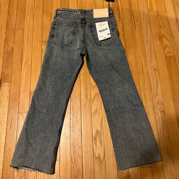 NWT Maya Crop High Rise Flare Rag & Bone Size 26 - Picture 2 of 4